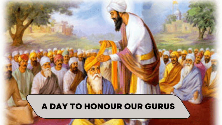 A Day to Honour Our Gurus