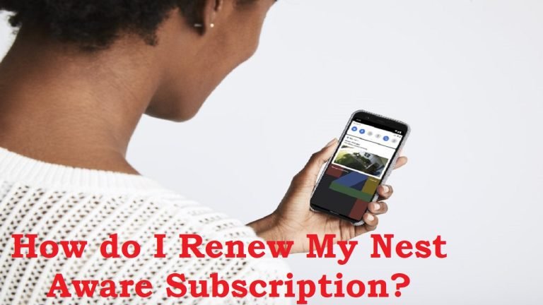 How do I renew my Nest Aware Subscription