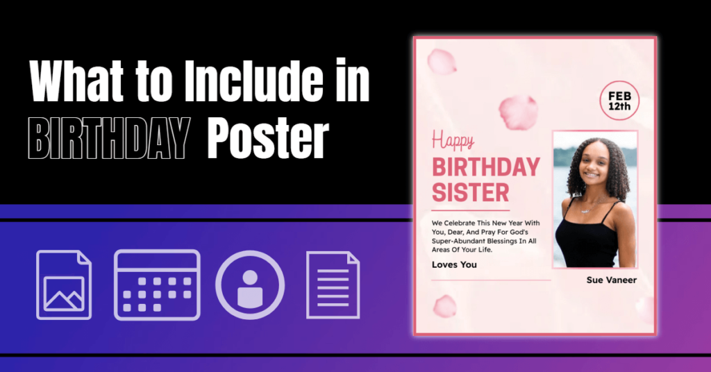 Learn What to Include in Birthday Poster: Celebrate Uniquely