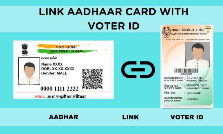 How to Link Aadhar to Voter ID